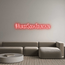 Custom Neon: HurstSodaFou... - VINTAGE SIGN