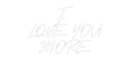 Custom Neon: I LOVE YOU ... - VINTAGE SIGN