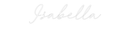 Custom Neon: Isabella - VINTAGE SIGN