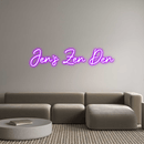 Custom Neon: Jen’s Zen Den - VINTAGE SIGN