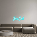Custom Neon: Joe's Crib - VINTAGE SIGN