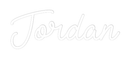Custom Neon: Jordan - VINTAGE SIGN