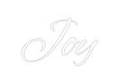 Custom Neon: Joy - VINTAGE SIGN