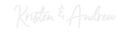 Custom Neon: Kristen & And... - VINTAGE SIGN