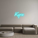 Custom Neon: Kyra - VINTAGE SIGN