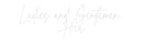 Custom Neon: Ladies and Ge... - VINTAGE SIGN