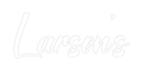 Custom Neon: Larson's - VINTAGE SIGN