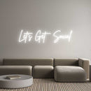 Custom Neon: Let’s Get Soc... - VINTAGE SIGN