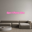 Custom Neon: Lewis & Frank... - VINTAGE SIGN