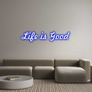 Custom Neon: Life is Good - VINTAGE SIGN