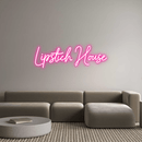 Custom Neon: Lipstich House - VINTAGE SIGN