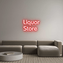 Custom Neon: Liquor Store - VINTAGE SIGN