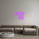 Custom Neon: Listra's ... - VINTAGE SIGN
