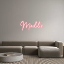 Custom Neon: Maddie - VINTAGE SIGN