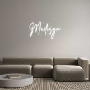 Custom Neon: Madisyn - VINTAGE SIGN