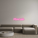 Custom Neon: Mariah - VINTAGE SIGN