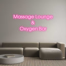 Custom Neon: Massage Loung... - VINTAGE SIGN
