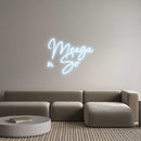 Custom Neon: Meaga n So - VINTAGE SIGN