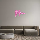 Custom Neon: Meow - VINTAGE SIGN