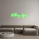 Custom Neon: Military Affa... - VINTAGE SIGN