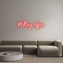 Custom Neon: Military Affa... - VINTAGE SIGN