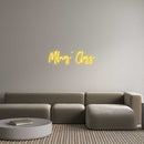 Custom Neon: Milnes’ Class - VINTAGE SIGN