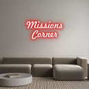 Custom Neon: Missions Cor... - VINTAGE SIGN