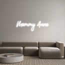 Custom Neon: Mommy Anne - VINTAGE SIGN