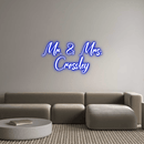 Custom Neon: Mr. & Mrs. C... - VINTAGE SIGN