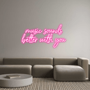 Custom Neon: music sounds ... - VINTAGE SIGN