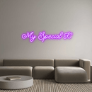 Custom Neon: My Special K - VINTAGE SIGN