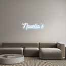 Custom Neon: Novello’s - VINTAGE SIGN