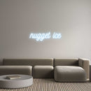 Custom Neon: nugget ice - VINTAGE SIGN