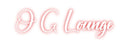 Custom Neon: O G Lounge - VINTAGE SIGN