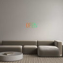 Custom Neon: open - VINTAGE SIGN