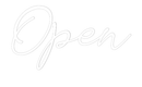 Custom Neon: Open - VINTAGE SIGN
