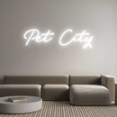 Custom Neon: Pet City - VINTAGE SIGN