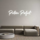Custom Neon: Picture Perfect - VINTAGE SIGN