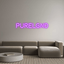 Custom Neon: Purelgnd - VINTAGE SIGN