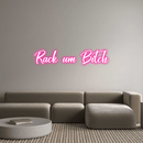 Custom Neon: Rack um Bitch - VINTAGE SIGN