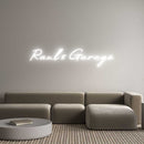 Custom Neon: Raul’s Garage - VINTAGE SIGN