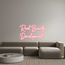 Custom Neon: Real Beauty ... - VINTAGE SIGN