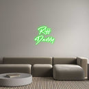 Custom Neon: Riff Daddy - VINTAGE SIGN
