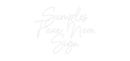 Custom Neon: Samples Faux... - VINTAGE SIGN
