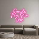 Custom Neon: Samples Faux... - VINTAGE SIGN