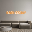Custom Neon: SASH GROUP - VINTAGE SIGN