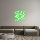 Custom Neon: Seb & Belle - VINTAGE SIGN