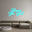 Custom Neon: Shawn’s She ... - VINTAGE SIGN