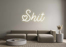 Custom Neon: Shit - VINTAGE SIGN