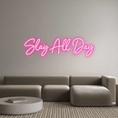 Custom Neon: Slay All Day - VINTAGE SIGN